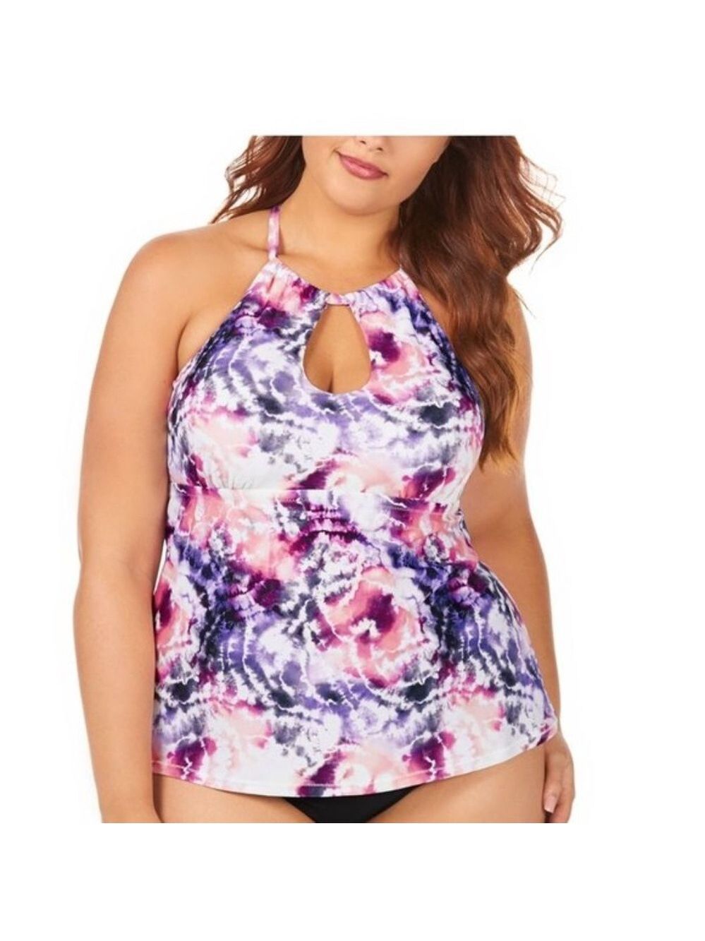 Raisins Curve Plus Size Juniors' Rosalie Swim Top